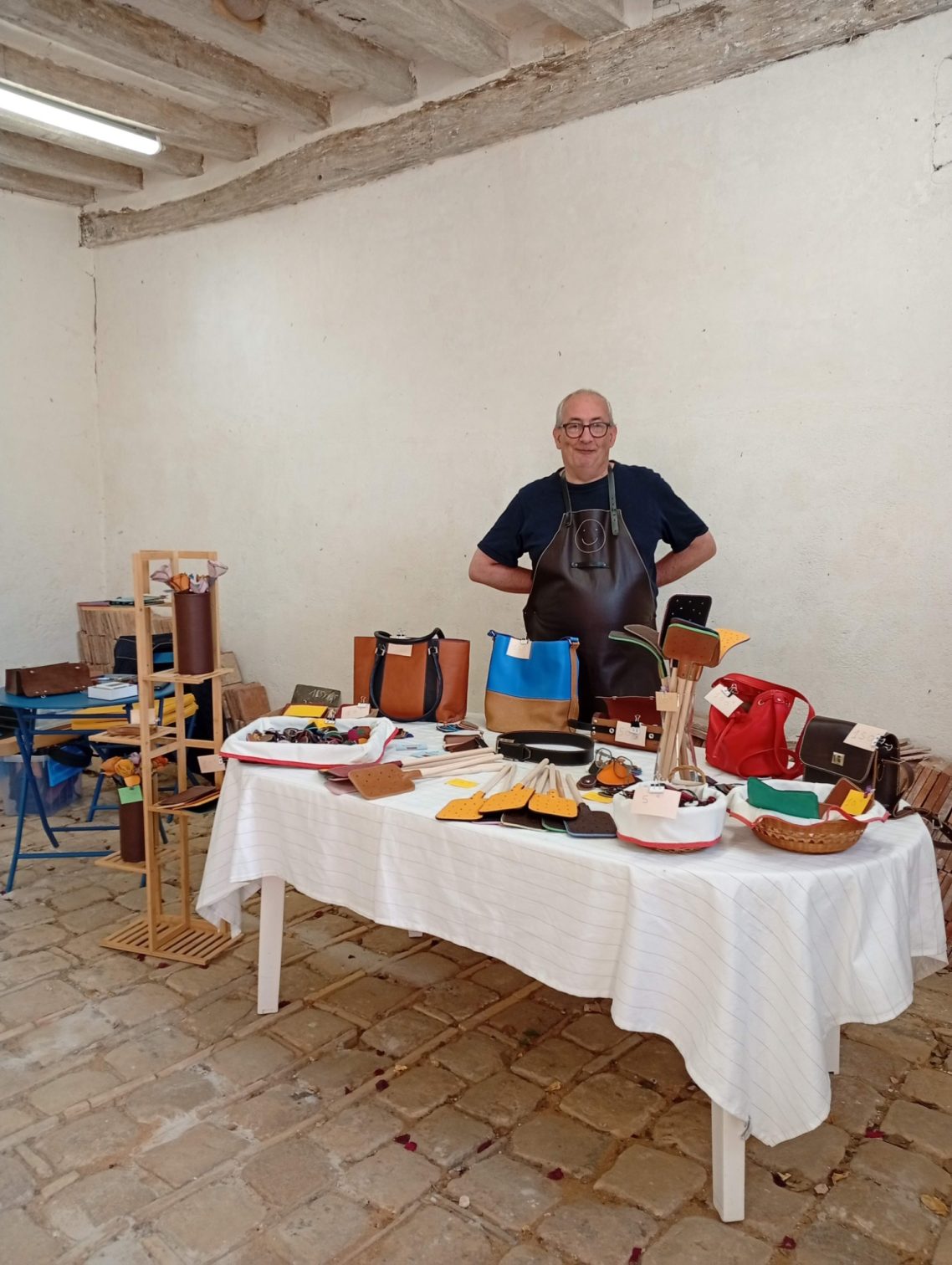 Denis Goulard (maroquinerie) dans l'écurie