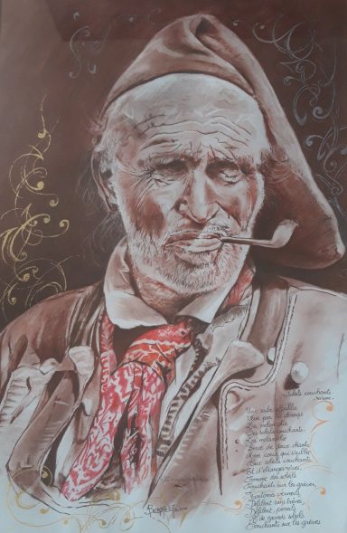 Marin à la pipe - Alain Berthelot